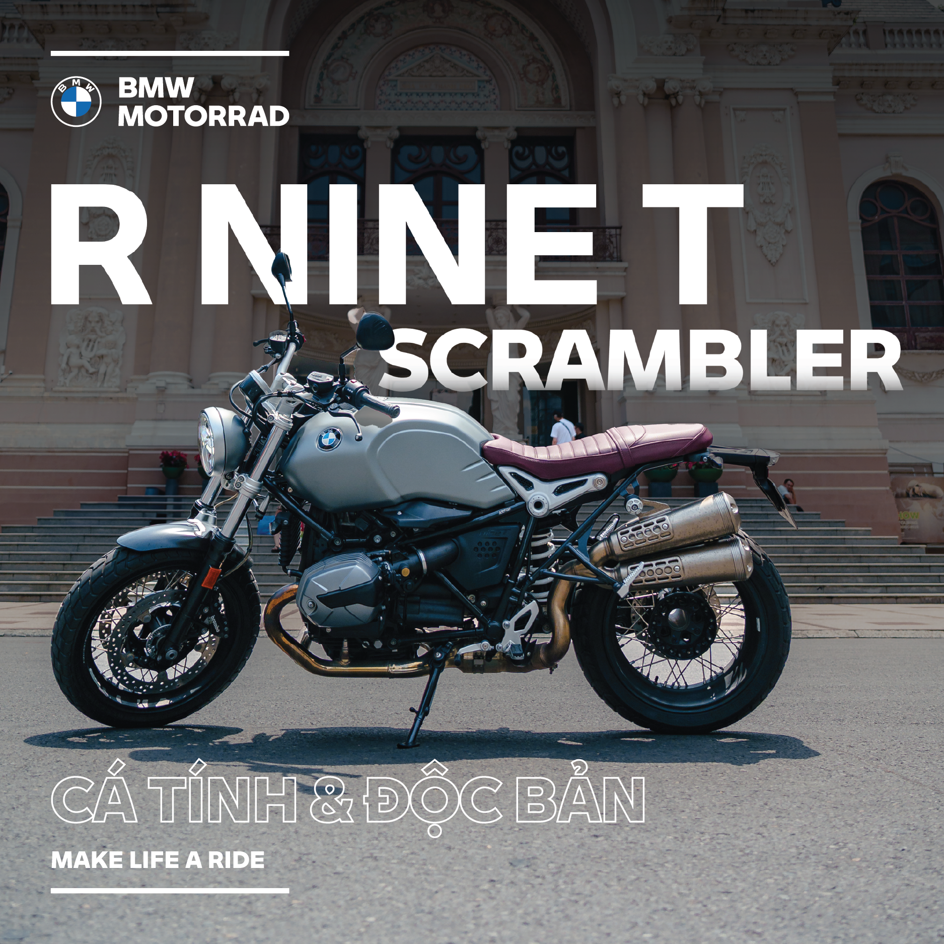 BMW R NINE SCRAMBLER | BỨC PHÁ GIỚI HẠN, KHẲNG ĐỊNH CÁ TÍNH RIÊNG!